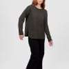 Bridge & Lord Relaxed Curve Hem Pullover W/Pocket BL6618