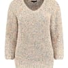 Bloomings V neck 3/4 slv SLK444-8943