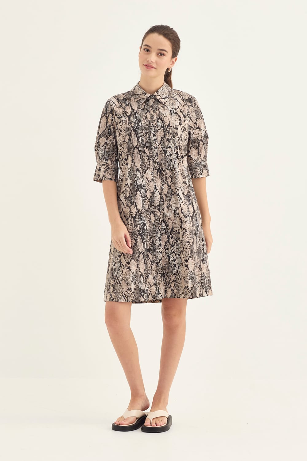 Verge Acrobat Serpent Noir Dress 1199LW - Image 2