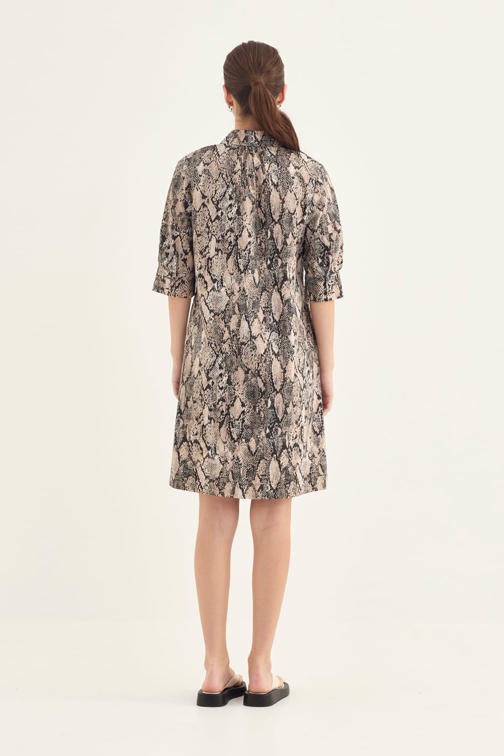 Verge Acrobat Serpent Noir Dress 1199LW